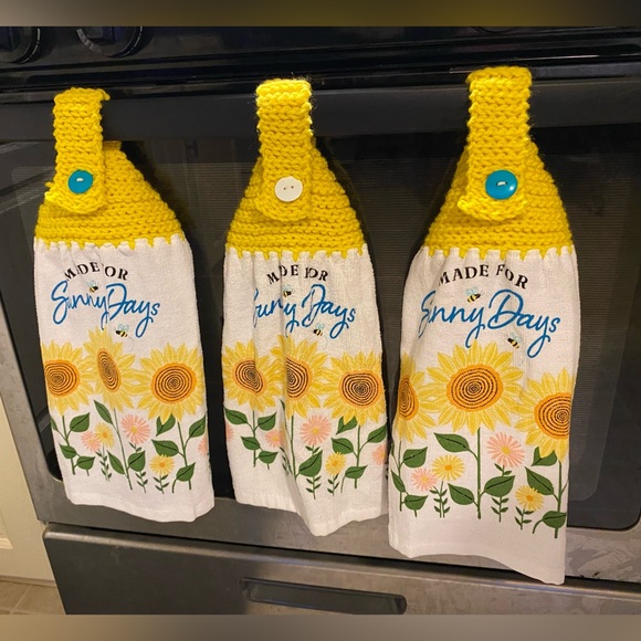 crochet towels handmade with love - Picture 1 of 2